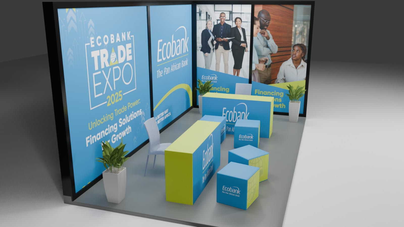 Ecobank Trade Expo 2025 - Aménagement Scénographique